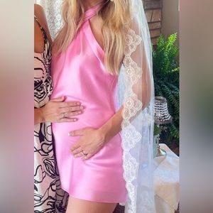 SHOW ME YOUR MUMU CRISS CROSS MINI DRESS